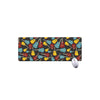 Colorful Guitar Pattern Print Extended Mouse Pad