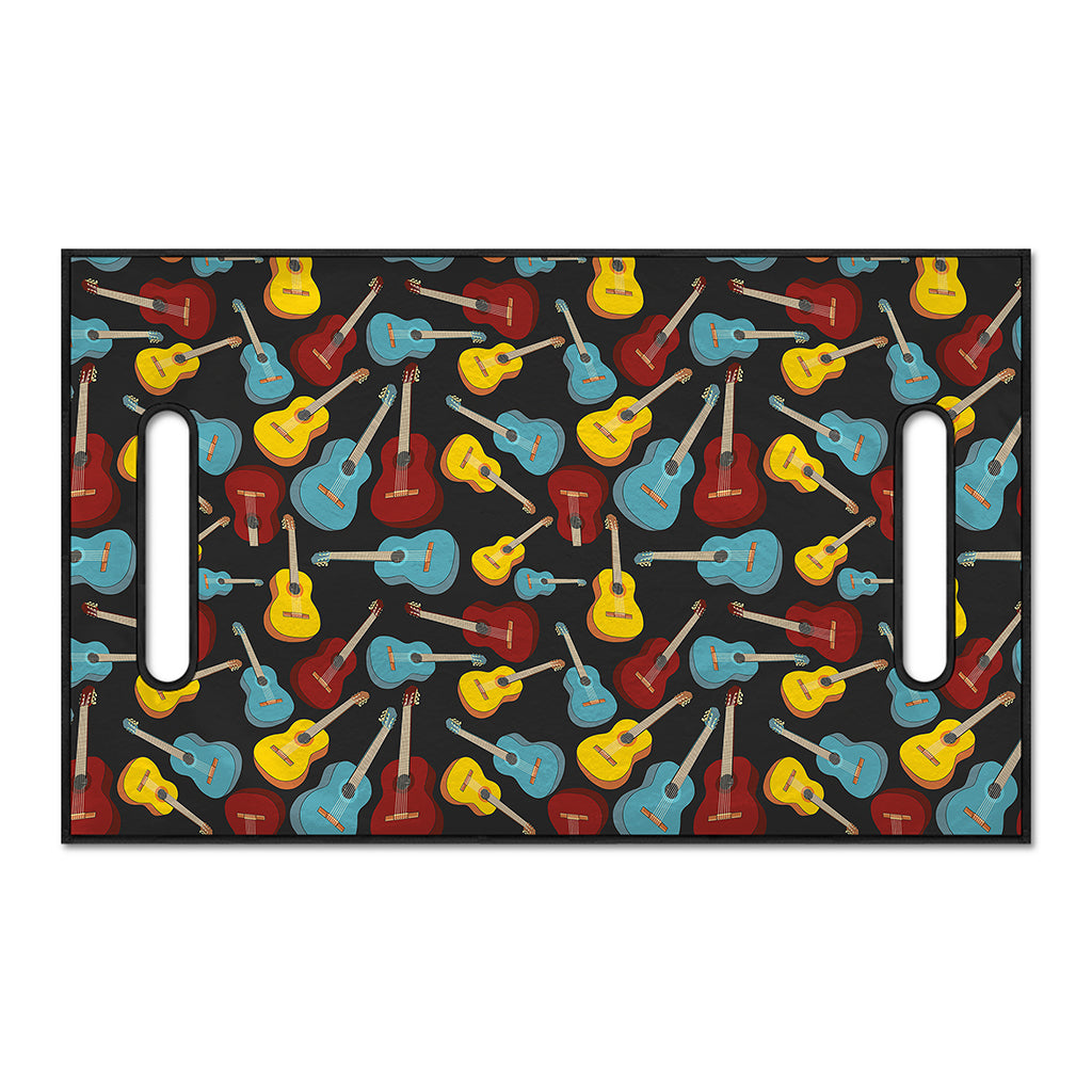 Colorful Guitar Pattern Print Golf Cart Seat Cover