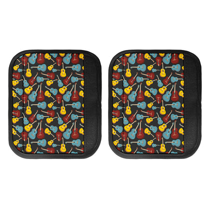 Colorful Guitar Pattern Print Handle Covers