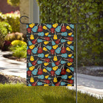Colorful Guitar Pattern Print House Flag