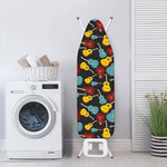 Colorful Guitar Pattern Print Ironing Board Cover