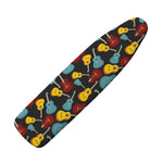 Colorful Guitar Pattern Print Ironing Board Cover