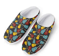Colorful Guitar Pattern Print Mesh Casual Shoes