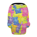 Colorful Gummy Bear Print Baby Seat Cover