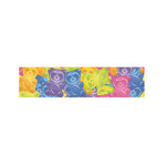 Colorful Gummy Bear Print Bed Runner