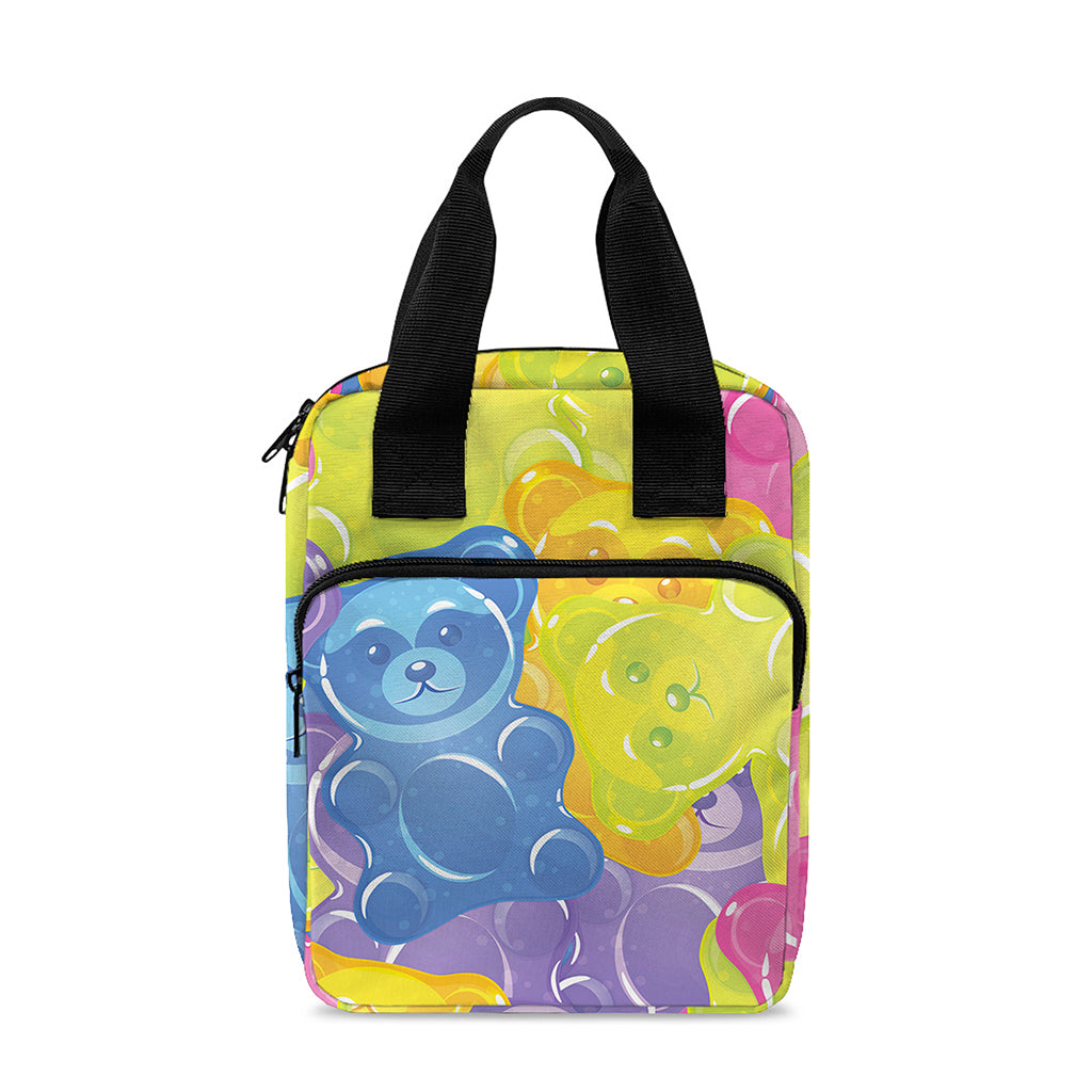 Colorful Gummy Bear Print Bible Tote Bag