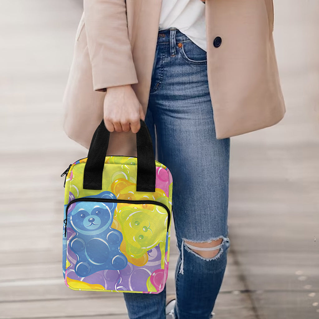 Colorful Gummy Bear Print Bible Tote Bag