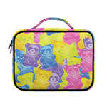 Colorful Gummy Bear Print Briefcase Bible Bag