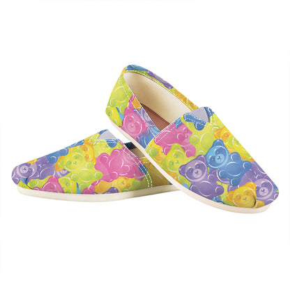 Colorful Gummy Bear Print Casual Shoes