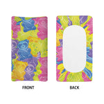 Colorful Gummy Bear Print Changing Pad Cover