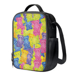 Colorful Gummy Bear Print Crossbody Lunch Bag