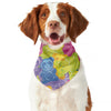 Colorful Gummy Bear Print Dog Bandana