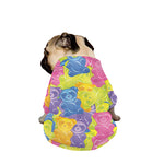 Colorful Gummy Bear Print Dog Zip Up Jacket