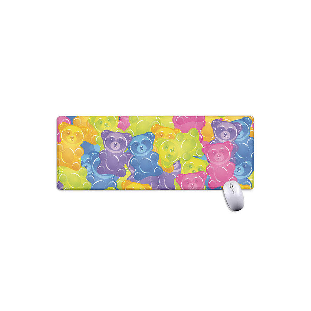 Colorful Gummy Bear Print Extended Mouse Pad