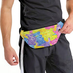 Colorful Gummy Bear Print Fanny Pack