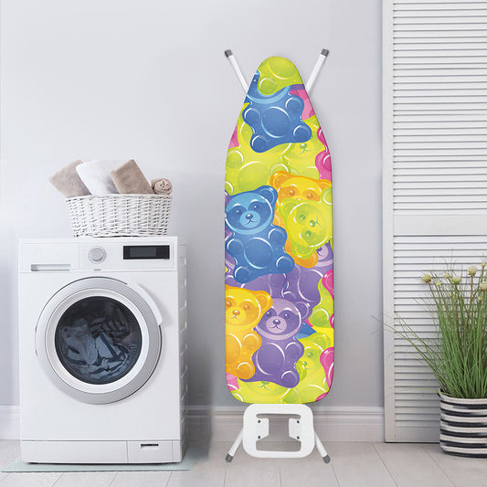 Colorful Gummy Bear Print Ironing Board Cover