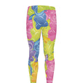 Colorful Gummy Bear Print Men's Leggings