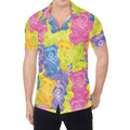 Colorful Gummy Bear Print Men's Shirt
