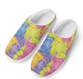 Colorful Gummy Bear Print Mesh Casual Shoes