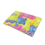 Colorful Gummy Bear Print Pet Cooling Mat Cover