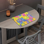 Colorful Gummy Bear Print Placemat