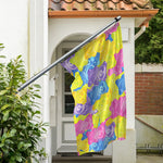 Colorful Gummy Bear Print Polyester Flag