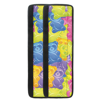 Colorful Gummy Bear Print Refrigerator Handle Covers