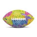 Colorful Gummy Bear Print Rugby Ball