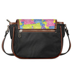Colorful Gummy Bear Print Saddle Bag