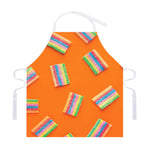Colorful Gummy Print Adjustable Apron