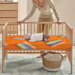 Colorful Gummy Print Baby Crib Sheet