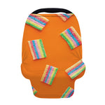 Colorful Gummy Print Baby Seat Cover