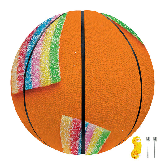 Colorful Gummy Print Basketball