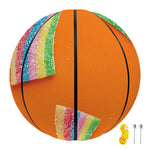 Colorful Gummy Print Basketball