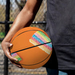 Colorful Gummy Print Basketball