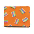 Colorful Gummy Print Bifold Wallet