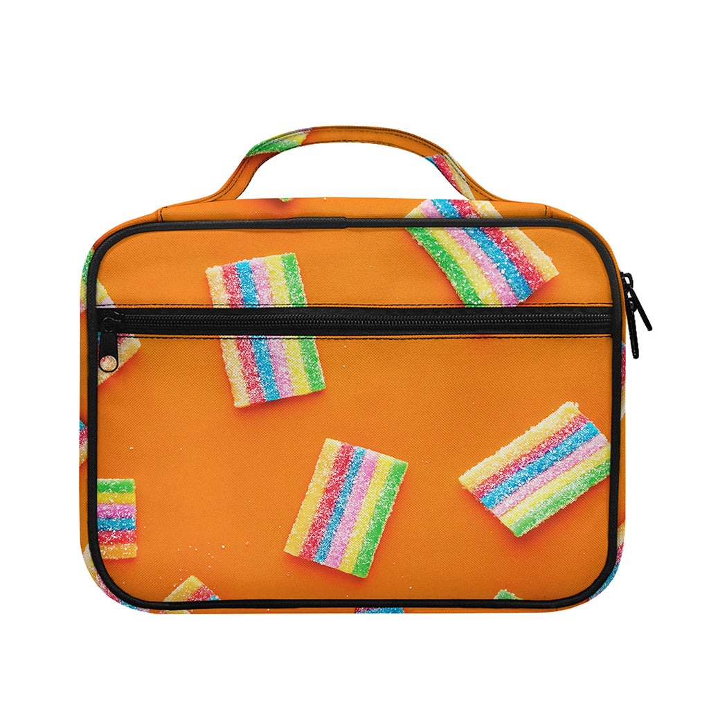 Colorful Gummy Print Briefcase Bible Bag