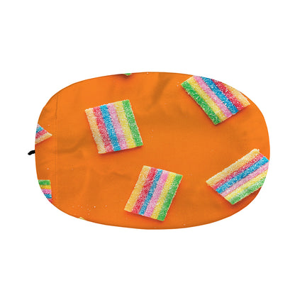 Colorful Gummy Print Car Side Mirror Covers