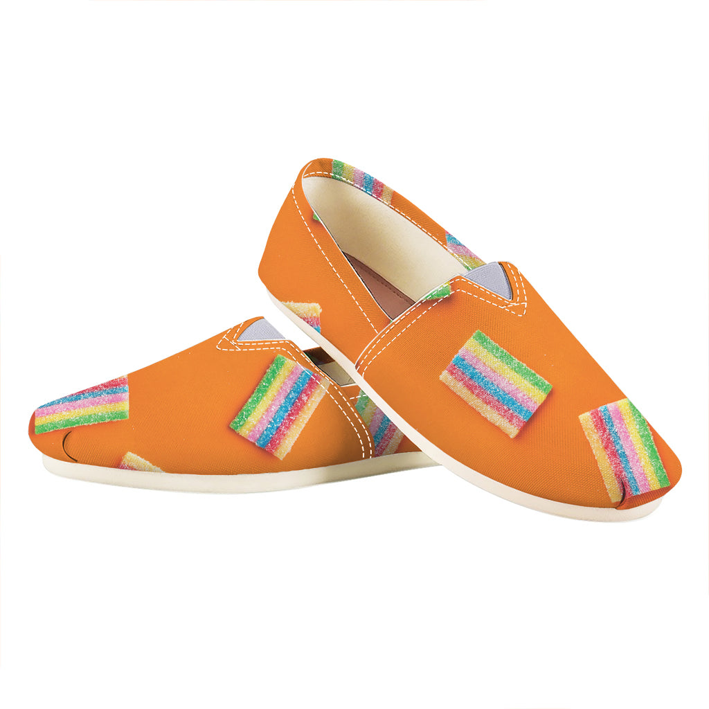 Colorful Gummy Print Casual Shoes