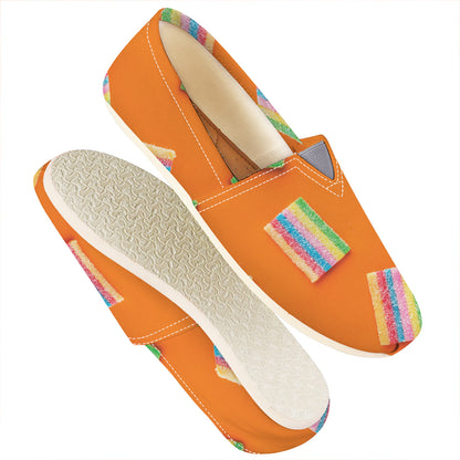 Colorful Gummy Print Casual Shoes