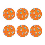 Colorful Gummy Print Coaster Set