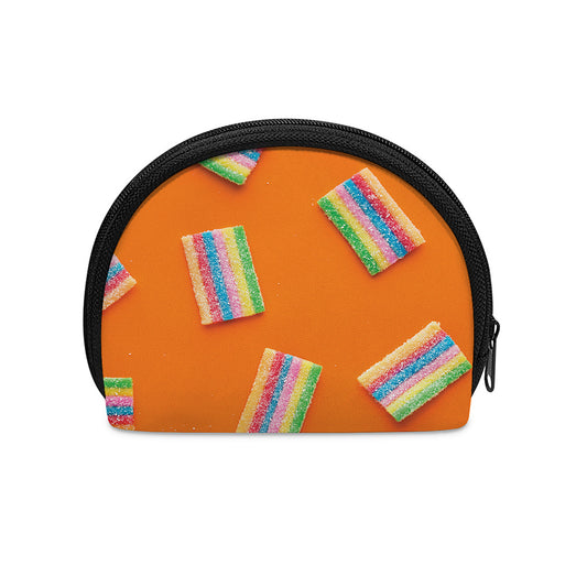 Colorful Gummy Print Coin Purse