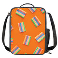 Colorful Gummy Print Crossbody Lunch Bag