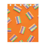 Colorful Gummy Print Curtain