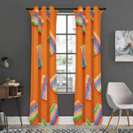 Colorful Gummy Print Curtain
