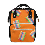 Colorful Gummy Print Diaper Bag