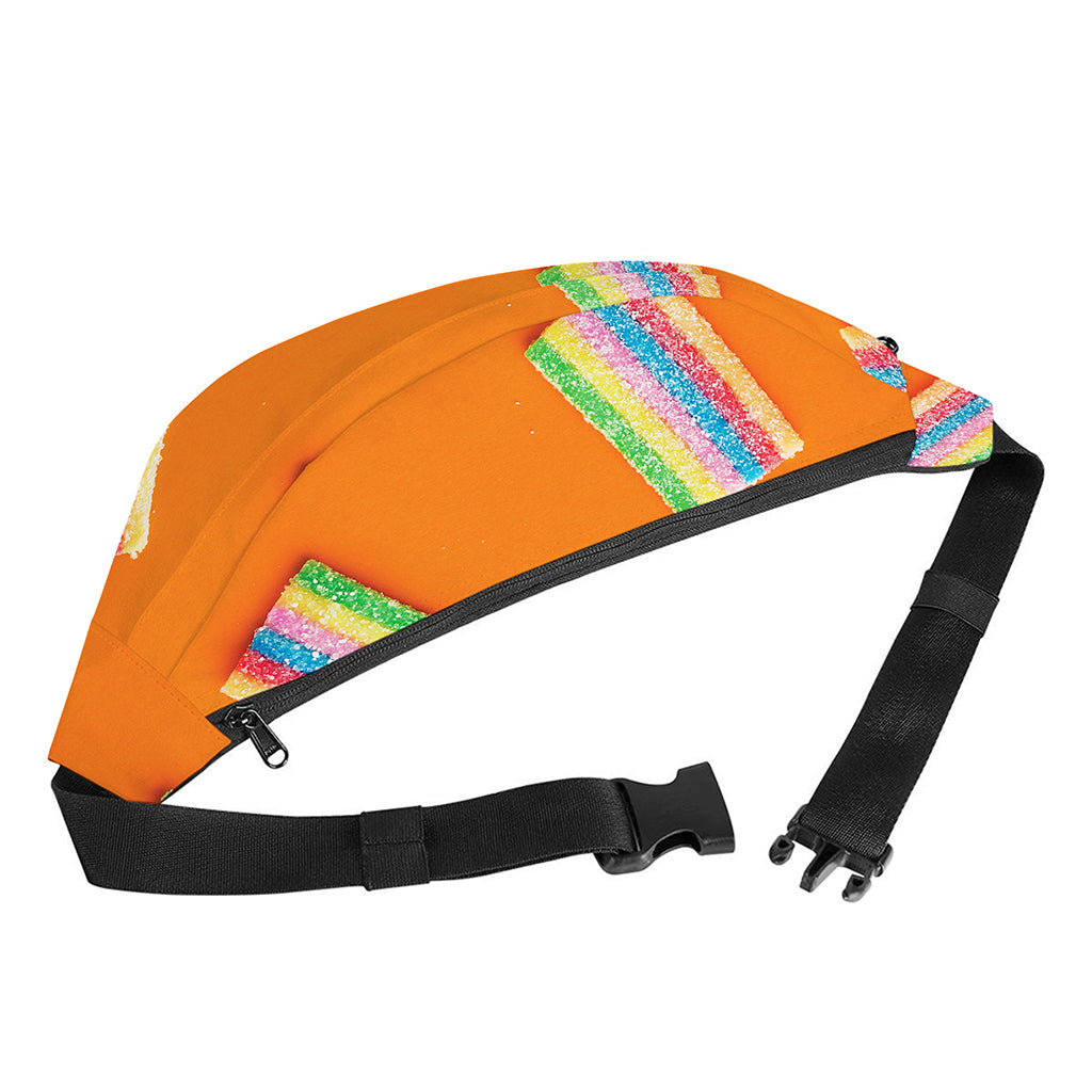 Colorful Gummy Print Fanny Pack