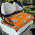 Colorful Gummy Print Golf Cart Seat Cover
