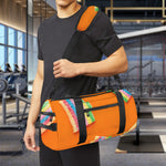 Colorful Gummy Print Gym Bag