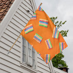 Colorful Gummy Print House Flag